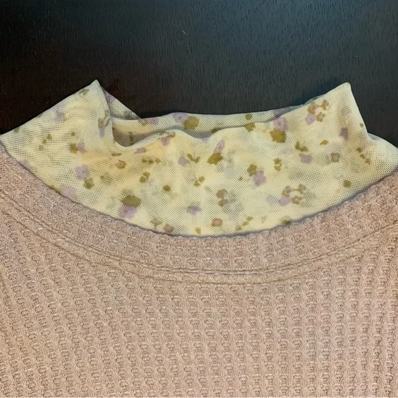 FREE PEOPLE Opposites Attract Floral Mini Sweater Dress - Picture 6 of 11